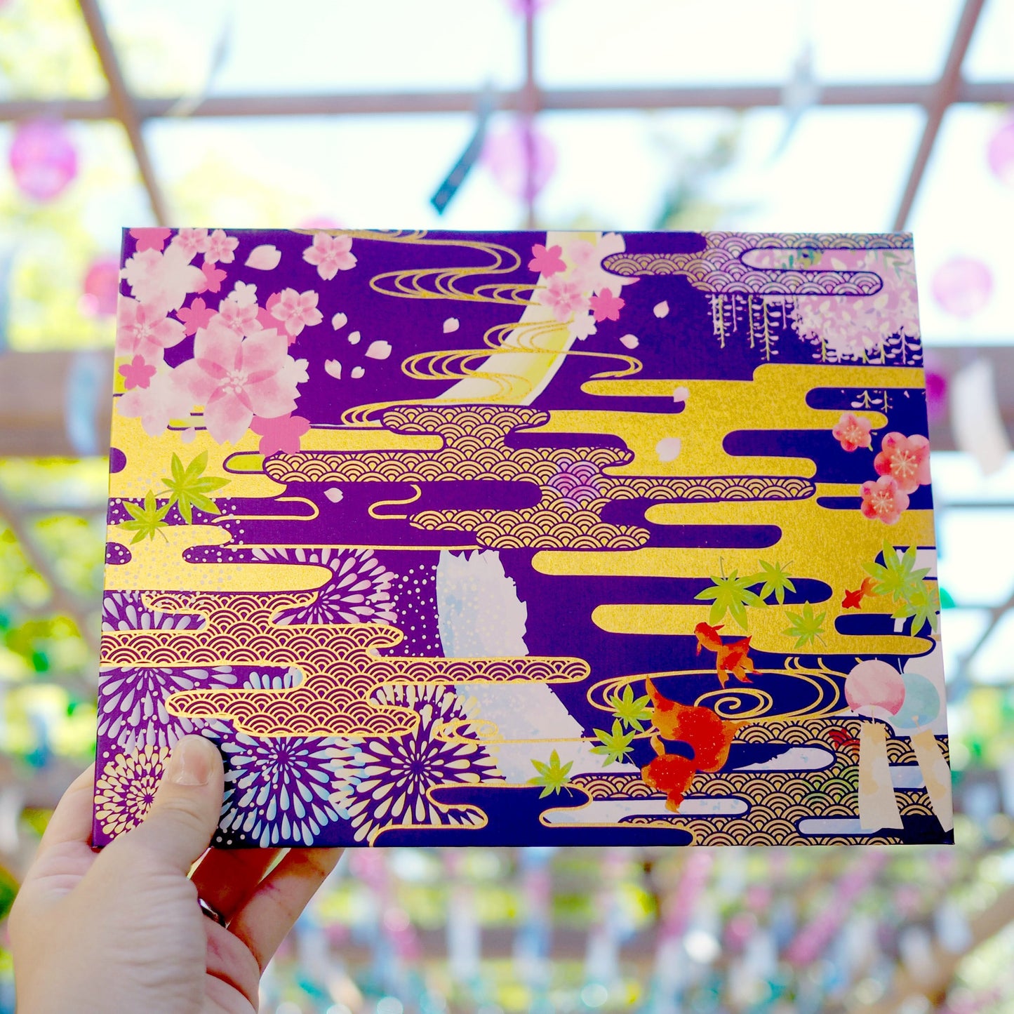 御朱印帳　花鳥風月