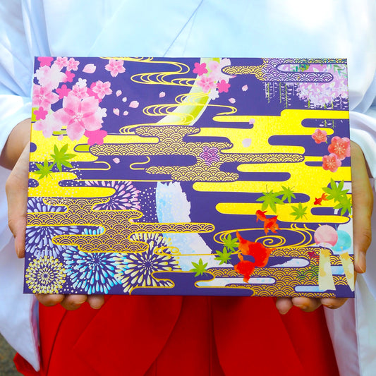 御朱印帳　花鳥風月
