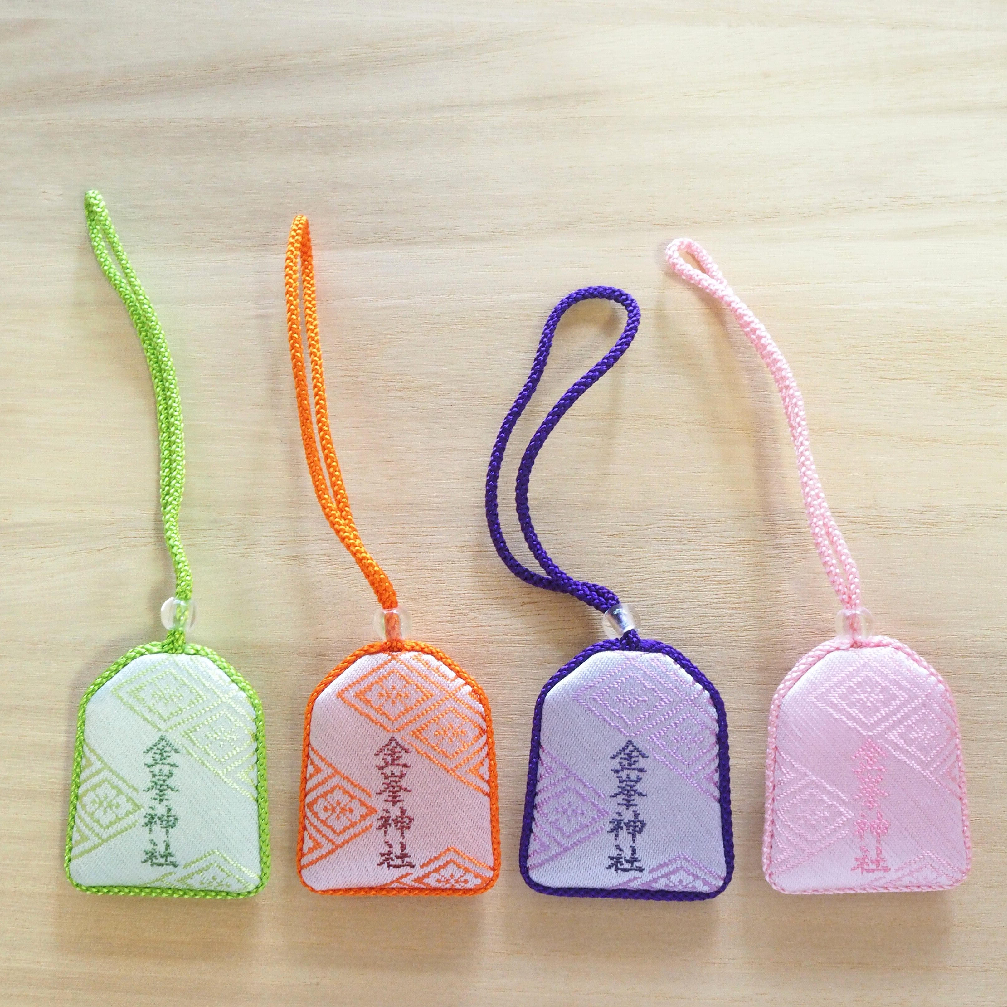 未使用品 エヴァンゲリオン 大安吉日御守り 5種セット 使徒退散 御守 【五角形型】 – 金峯神社オンライン授与所